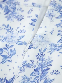 COMMENSE Floral Dresses|Cocktail & Party Dresses^Floral Print Cami Midi Dress Blue