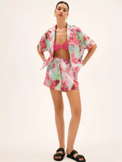 COMMENSE Shorts Sets|Shorts^Floral Print Shorts Set Multicolor
