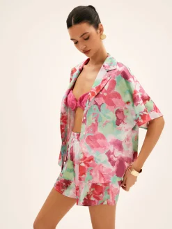 COMMENSE Shorts Sets|Shorts^Floral Print Shorts Set Multicolor
