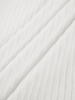 COMMENSE Crop Tops|Tank Tops & Camis^Fly Away Tied Rib Crop Tank Top White