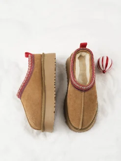 COMMENSE Shoes|Accessories^Fur Integrated Platform Snow Boots Brown