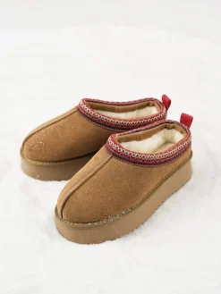 COMMENSE Shoes|Accessories^Fur Integrated Platform Snow Boots Brown