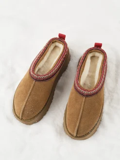 COMMENSE Shoes|Accessories^Fur Integrated Platform Snow Boots Brown