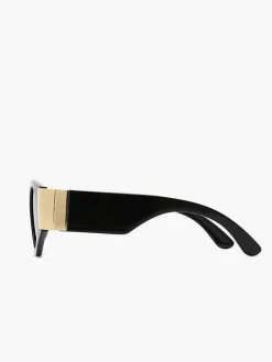 COMMENSE Sunglasses|Accessories^Geometric Frame Cat-Eye Sunglasses Black