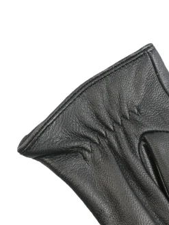 COMMENSE Accessories^Goatskin Windproof Fleece Lined Gloves Black