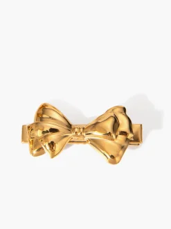 COMMENSE Hair Claws & Hats|Accessories^Bow Hair Accessory Golden