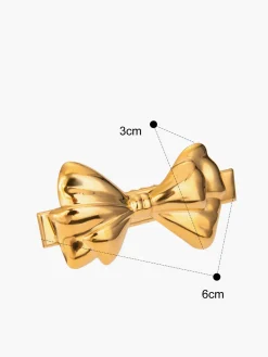 COMMENSE Hair Claws & Hats|Accessories^Bow Hair Accessory Golden
