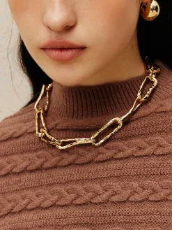 COMMENSE Necklaces|Accessories^en Chunky Chain Necklace Gold