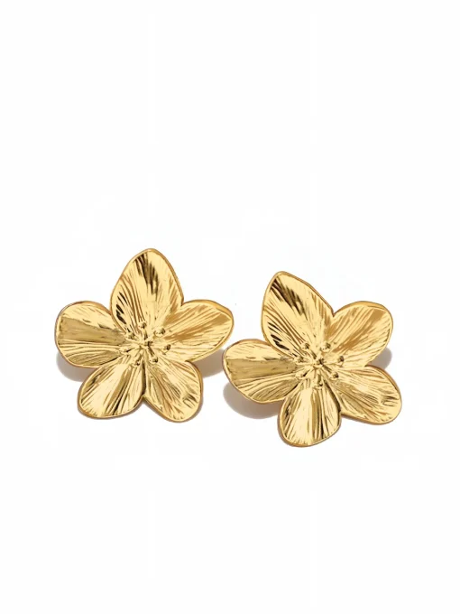 COMMENSE Earrings|Accessories^Flower Earrings Golden