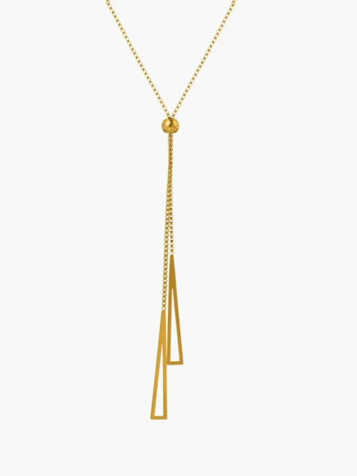 COMMENSE Necklaces|Accessories^en Lariat Tassel Necklace Gold