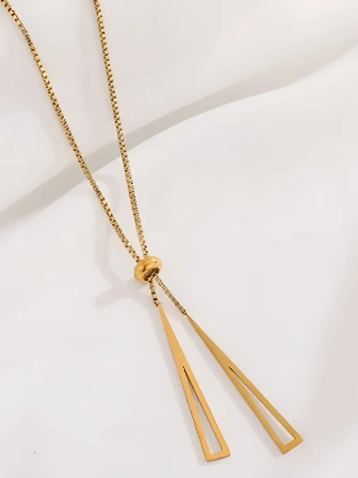 COMMENSE Necklaces|Accessories^en Lariat Tassel Necklace Gold
