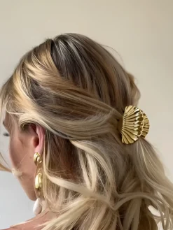 COMMENSE Hair Claws & Hats|Accessories^en Shell Hair Claw Gold