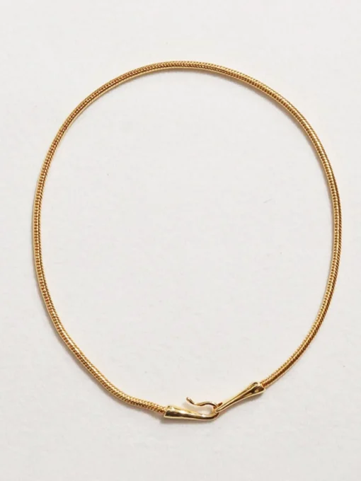 COMMENSE Necklaces|Accessories^Snake Chain Necklace Golden