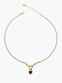 COMMENSE Necklaces|Accessories^Hands Heart Pendant Necklace Gold