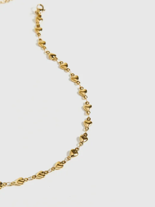 COMMENSE Necklaces|Accessories^Heart Tassel Necklace Gold