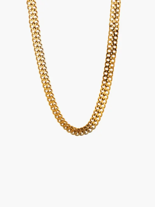COMMENSE Necklaces|Accessories^Herringbone Necklace Golden