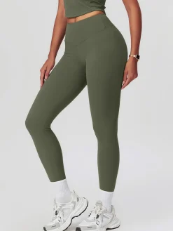 COMMENSE Activewear^High-Waist Butt-Lifting Leggings ArmyGreen