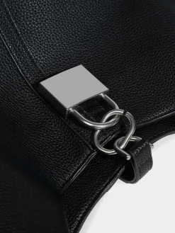 COMMENSE Bags|Accessories^Hobo Versatile Lock Tote Bag Black