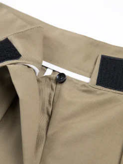 COMMENSE Wide Leg|Pants^Hook-and-Loop Fastener Wide Leg Velcro Pants Black