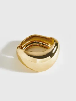 COMMENSE Rings & Bracelets|Accessories^Irregular Tunnel Bracelet Gold
