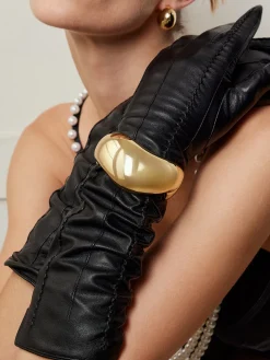 COMMENSE Rings & Bracelets|Accessories^Irregular Tunnel Bracelet Gold