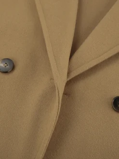 COMMENSE Outerwear|Jackets^Lapel Warm Jacket Khaki