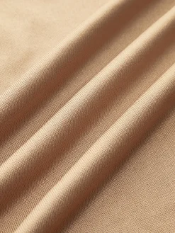 COMMENSE Sweatshirts & Hoodies|Tops^Lapel Zipper Pullover Sweatshirt Khaki