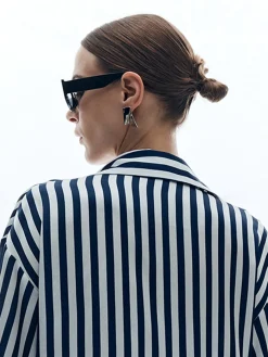 COMMENSE Sunglasses|Accessories^Large Frame Cat Eye Vintage Sunglasses Black
