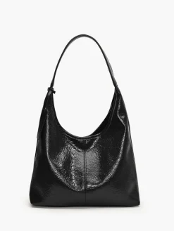 COMMENSE Bags|Accessories^Leisure Button Clasp Hobo Bag Red