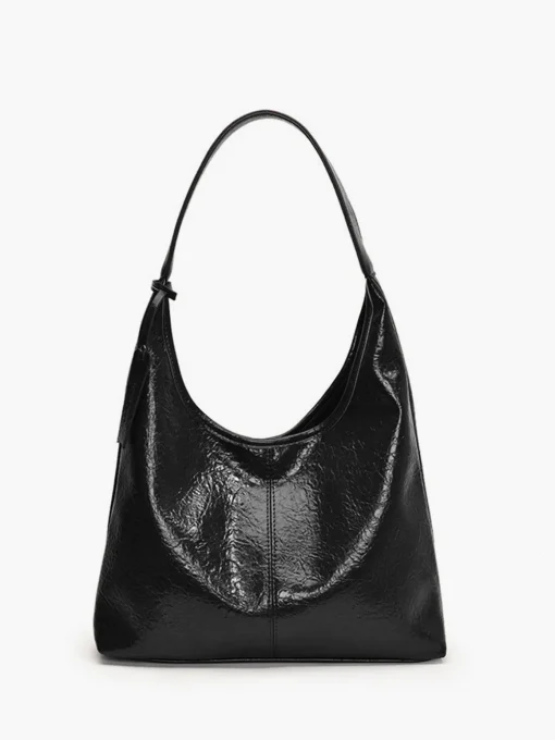 COMMENSE Bags|Accessories^Leisure Button Clasp Hobo Bag Red