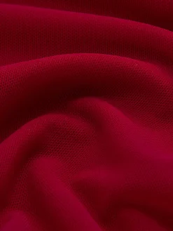COMMENSE Tank Tops & Camis|Tops^Leisure Pleated Sleeveless Tank Top Red