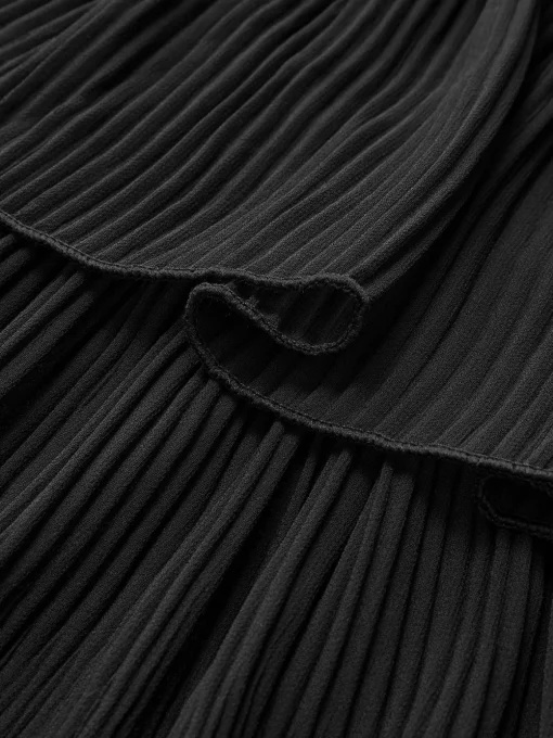 COMMENSE Dresses^Leisure Ruffle Cami Dress Black
