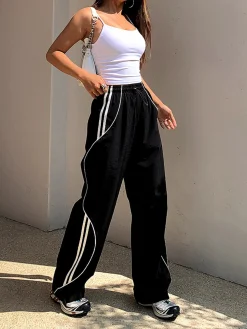 COMMENSE Pants|Bottoms^Leisure Series Cargo Pants Black