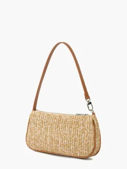 COMMENSE Bags|Accessories^Leisure Straw Bag Khaki