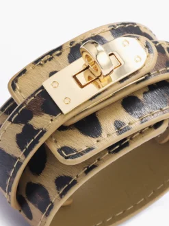 COMMENSE Rings & Bracelets|Accessories^Leopard Print Leather Bracelet LightBrown