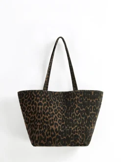 COMMENSE Bags|Accessories^Leopard Print Shoulder Bag Brown