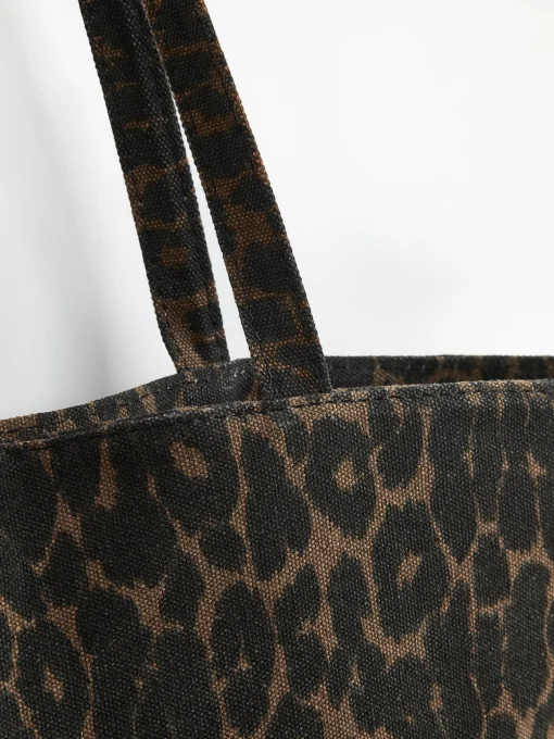 COMMENSE Bags|Accessories^Leopard Print Shoulder Bag Brown