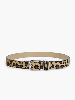 COMMENSE Belts & Chain|Accessories^Leopard Printed Buckle Belt LightBrown