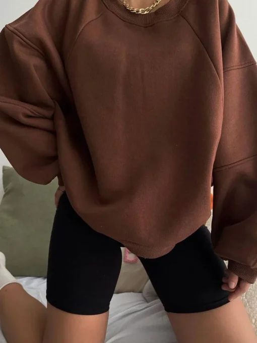 COMMENSE Sweatshirts & Hoodies|Tops^Let's Get Cozy Sweatshirt White