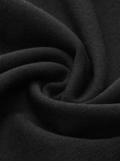 COMMENSE Vests|Knitwear^Metal-Detail Plain Sweater Vest Black