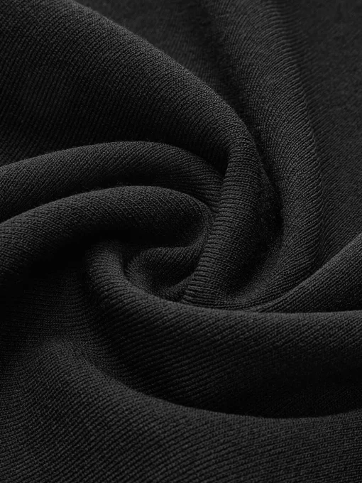 COMMENSE Vests|Knitwear^Metal-Detail Plain Sweater Vest Black