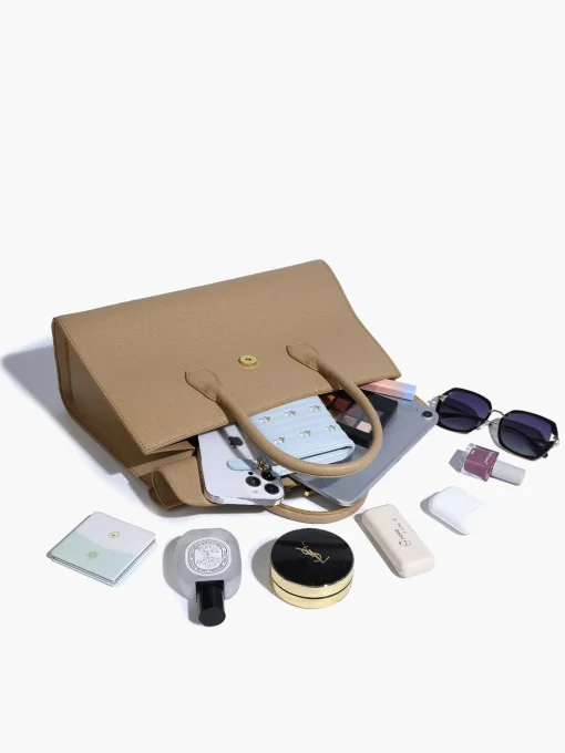 COMMENSE Bags|Accessories^Metropolitan Tote Bag LightBrown