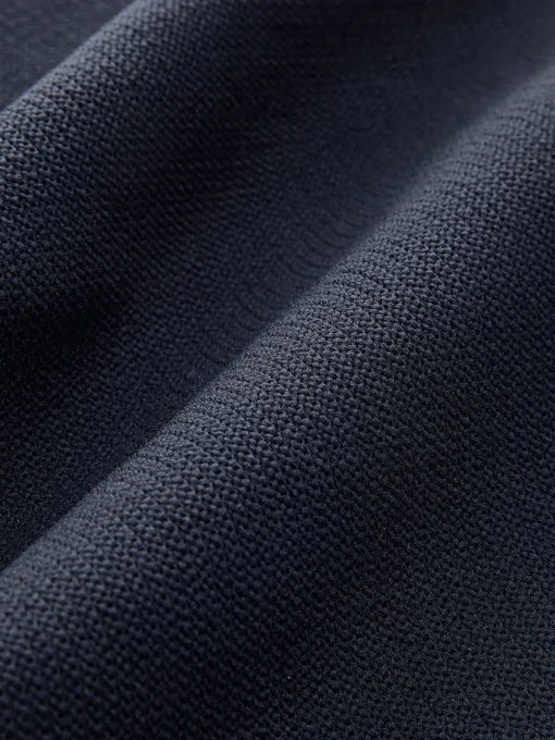 COMMENSE Knitwear|Bottoms^Mid-Waist Ruffle Sweater Pants Navy