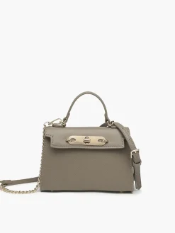 COMMENSE Bags|Accessories^Mini Flap Crossbody Handbag LightGrey