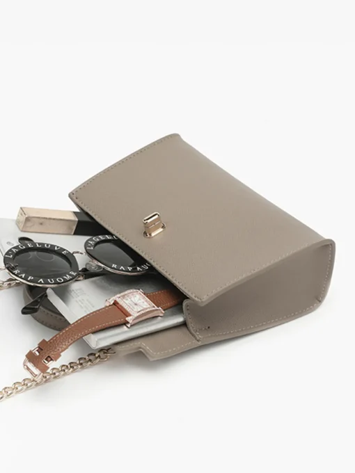 COMMENSE Bags|Accessories^Mini Flap Crossbody Handbag LightGrey
