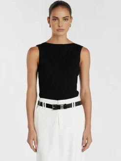 COMMENSE Sweater Vests|Sweaters & Cardigans^Minimalism Solid Sweater Vest Black