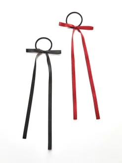 COMMENSE Hair Claws & Hats|Accessories^Minimalist Bow Hair Accessory Burgundy