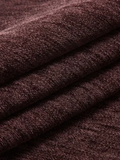 COMMENSE Skirts|Bottoms^Minimalist Corduroy Draped Skirt Burgundy