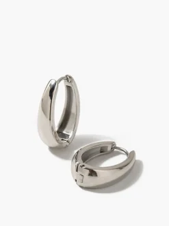 COMMENSE Earrings|Accessories^Minimalist Huggie Hoop Earrings Golden
