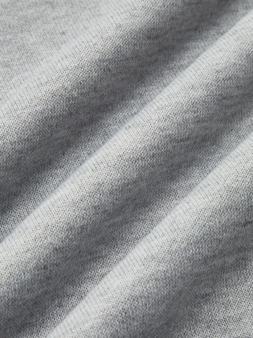 COMMENSE Sweatshirts & Hoodies|Tops^Minimalist Plain Polo Sweatshirt Grey